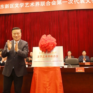 上海浦東文學(xué)藝術(shù)界聯(lián)合會(huì)成立 　　