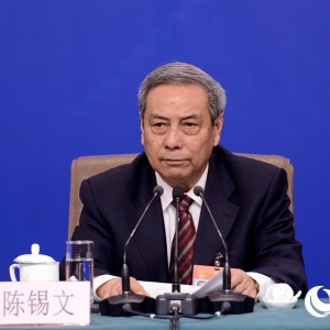 全國人大農業(yè)與農村委員會主任委員陳錫文