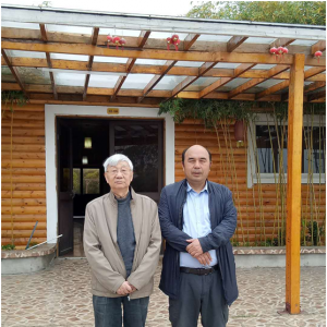 劉松林會長應(yīng)邀赴桂花園與李根長董事長促膝長談
