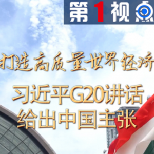 第1視點|打造高質(zhì)量世界經(jīng)濟！習近平G20講話給出中國主張