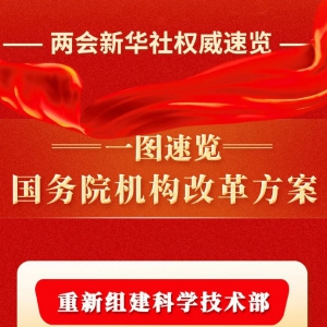 重磅！一圖速覽國(guó)務(wù)院機(jī)構(gòu)改革方案